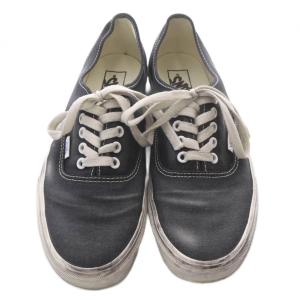 VANS AUTHENTIC スニーカー USED加工 キャンバス 28cm 黒 ブラック 507452 /SR