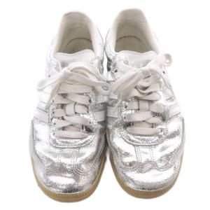adidas Originals SAMBA OG W スニーカー 24cm シルバーカラー JR0035 /SR GY12