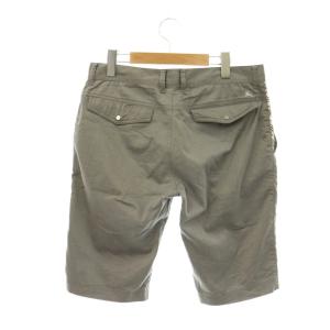 BURBERRY BLACK LABEL ショートパンツ ショーツ ポケット付き チェック ホースロゴ ハーフ 76 グレー /HK GY01