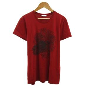 Tシャツ XS レッド 花火プリント 133J000I0306