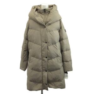 ピローカラー ダウンコート L ベージュ 63957T