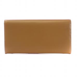 GUCCI 長財布 小銭入れあり 二つ折り フラップ レザー ダブルG GGマーモント 035 1323