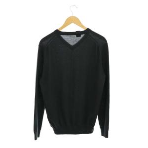 N.HOOLYWOOD ニット セーター Vネック ウール 長袖 38 チャコール