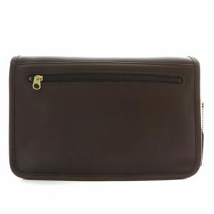 COACH オールドコーチ クラッチバッグ セカンドバッグ レザー ターンロック ゴールド金具 茶色 ブラウン 9832