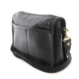 COACH オールドコーチ ショルダーバッグ レザー スクエア 黒 ブラック 2028