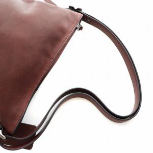 COACH 32281 ブリーカー ワンショルダーバッグ ミニダッフル レザー ロゴ 茶 ブラウン GY18