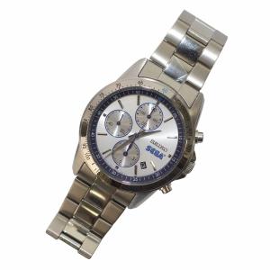 SEIKO ×SEGA 60周年アニバーサリーモデル ウォッチ クォーツ クロノグラフ 限定800本 シルバー