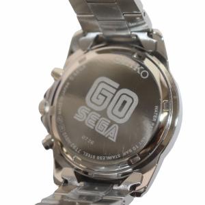 SEIKO ×SEGA 60周年アニバーサリーモデル ウォッチ クォーツ クロノグラフ 限定800本 シルバー