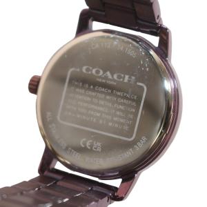COACH GRAND グランド 腕時計 ウォッチ クォーツ ロゴ 馬車 ラウンド 3針 紫 パープル 14502923