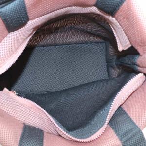 ANTEPRIMA ミスト MISTO ハンドバッグ トート メッシュ ロゴ 刺繍 ピンク グレー