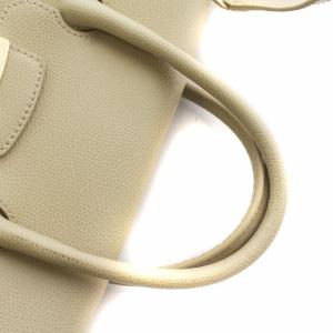 FURLA メトロポリス ハンドバッグ ショルダー 2WAY レザー ロゴ ベージュ GY18