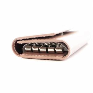 Vivienne Westwood EXECUTIVE キーケース 4連 キーリング オーブ レザー 牛革 ロゴ ピンクベージュ