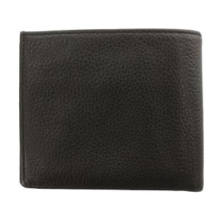 dunhill 二つ折り財布 ウォレット レザー ロゴプレート 黒 ブラック