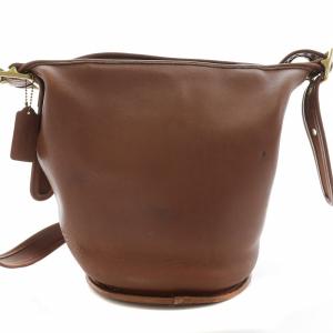 オールドコーチ OLD COACH ショルダーバッグ オールレザー 茶 ブラウン 