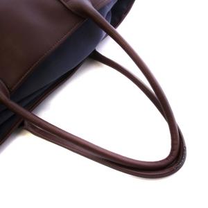 トートバッグ レザー ロゴ 茶 ブラウン GY18（2024/09/19買取
