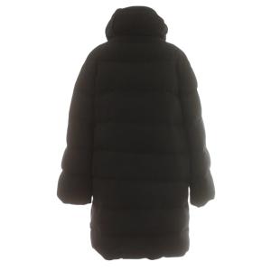 MONCLER ダウン コート ジップアップ ウール 1 S 黒 ブラック 49909-00-54292