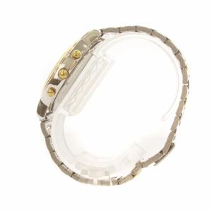 CASIO ジャンク品 腕時計 ウォッチ クォーツ アナデジ ラウンド 白文字盤 ロゴ ゴールド色 シルバー色 GY18