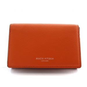 コンフォート COMFORT カードケース 名刺入れ 牛革 レザー ロゴ オレンジ 茶色 ブラウン 5060051-52