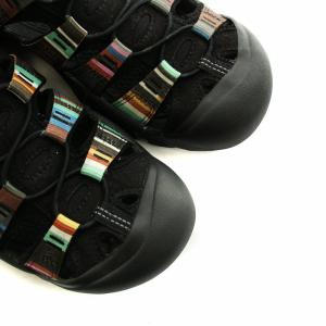 KEEN ニューポート エイチツー Newport H2 サンダル シューズ 靴 ロゴ ストライプ フラット US11 29cm 黒