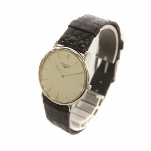 Longines ジャンク品 グランド クラシック Les Grandes Classiques 腕時計 ウォッチ クォーツ ロゴ 白文字盤
