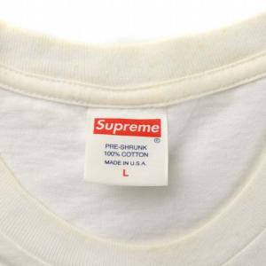 Supreme 18AW Blessed Tee L ホワイト