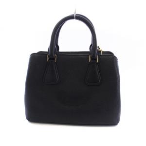 MICHAEL KORS ハンドバッグ ショルダー 2WAY ロゴ レザー 黒 ブラック GY18