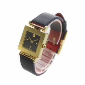 TORY BURCH 腕時計 ウォッチ クォーツ 黒文字盤 ロゴ スクエア ゴールド色 黒 ブラック TB5301 GY18