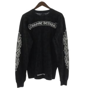 CHROME HEARTS Tシャツ セメタリークロス ホースシュー フローラルプリントM ブラック
