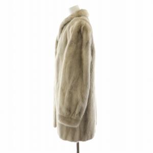 SAGA MINK ROYAL 金サガ サファイアミンクファー コート F グレー