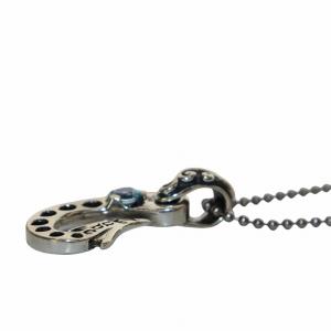 Bill Wall Leather ×TUBE チューブ 25周年記念 コラボペンダント Smooth Fish Hook Charm with Stone Bail.