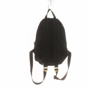 LANVIN トロカデロ リュックサック デイバッグ バックパック ナイロン ロゴ リボン 黒 ブラック 480211 GY18