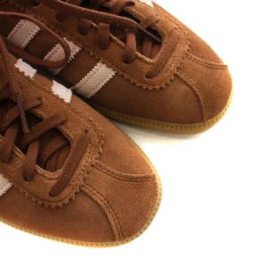 adidas Originals バミューダ BERMUDA スニーカー タグ付き シューズ 靴 ロゴ スエード US7.5 24.5cm 茶 ブラウン JH9088