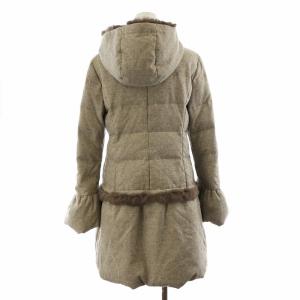 トッカ TOCCA 帽子 ファー ラビット 無地 茶 ブラウン /MO レディース 帽子 ハット WIDE BRIM BRAIDHAT 帽子 レディース