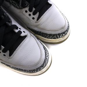 NIKE AIR JORDAN 3 RETRO WOLF GREY ハイカットスニーカー