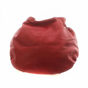 LOEWE ヴィンテージ ショルダーバッグ アナグラム ロゴ 巾着 赤 レッド GY18