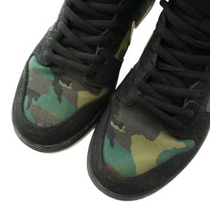 NIKE SB Dunk High Pro Black Camo SB スニーカー