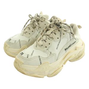 BALENCIAGA TRIPLE S Allover Logo トリプルS オールオーバー ロゴ ダッドスニーカー レースアップ 総柄 US5