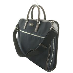 PAUL SMITH ブリーフケース ビジネスバッグ ショルダー ハンド 2way ナイロン 黒 ブラック