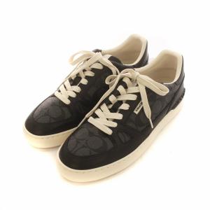 COACH シティソール コート CITYSOLE COURT スニーカー シューズ 靴 ロゴ レザー シグネチャー US9 26cm