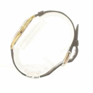 SEIKO DOLCE ドルチェ 5E31-6D60 腕時計 ウォッチ クォーツ ローマン ラウンド レザーベルト 白文字盤 ゴールド色