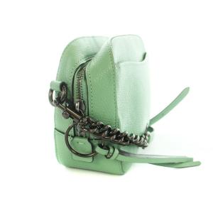 COACH カメラバッグ ショルダー レザー ロゴ タッセル 緑 グリーン 29411 GY18