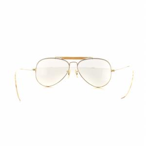Ray-Ban ヴィンテージ サングラス 眼鏡 めがね B＆L ロゴ ティアドロップ カラーレンズ ゴールド色 GY18