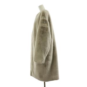 TATRAS 23AW TAMIL ノーカラー コート 1 グレー