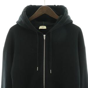 CELINE エディ期 ジップアップ パーカー 裏毛 S ブラック 2Y497052H