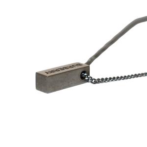 BURBERRY MJ BURB ENG BAR ネックレス シルバーカラー