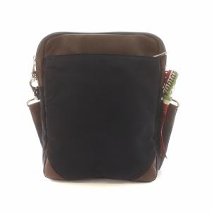 Orobianco ピラストロ PILASTRO?C ショルダーバッグ ナイロン レザー ロゴ 紺 ネイビー 92332 GY17