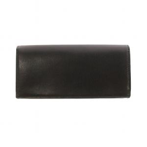 PAUL SMITH 長財布 ウォレット レザー ロゴ 黒 ブラック GY18