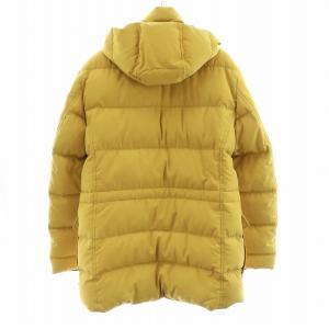 HUGO BOSS ダウンジャケット アウター フード付き I50 US40 L 黄色 イエロー GY18