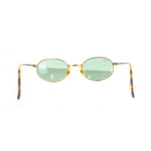 Ray-Ban サングラス 眼鏡 めがね ボシュロム B＆L カラーレンズ オーバル型 ロゴ べっ甲柄 茶 ブラウン ゴールド色 RB3007