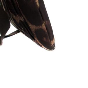 COACH パーカーオセロット ショルダーバッグ 斜め掛け ヒョウ柄 レオパード柄 ナイロン 茶色 ブラウン ベージュ F77429